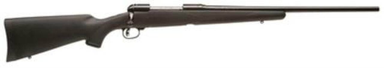 Savage Model 11 Hunter .204 Ruger 22 Inch Barrel Satin Blue Finish Black Synthetic Stock Accutrigger 4 Round