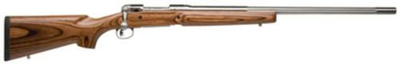 Savage Model 12 Varminter Low Profile .243 Winchester 26 Inch Stainless Steel Barrel Laminate Stock Detachable Box Magazine 9.25 Inch Twist 4 Round