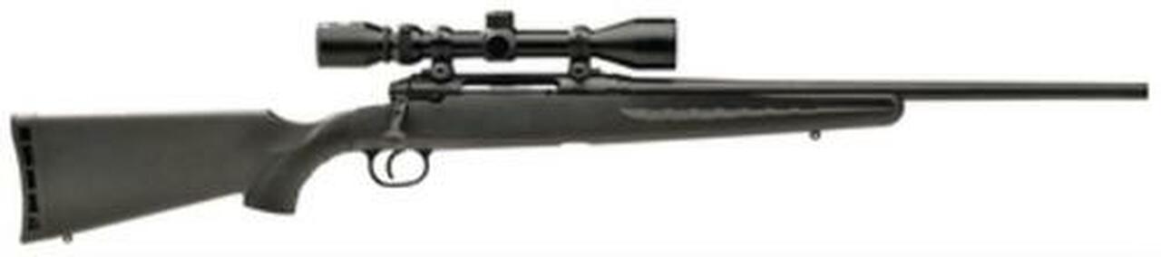 Savage Axis XP Youth Package .243 Winchester 20" Barrel Matte Black Synthetic Stock 4 Rounds Includes 3-9X40mm Riflescope Mounted