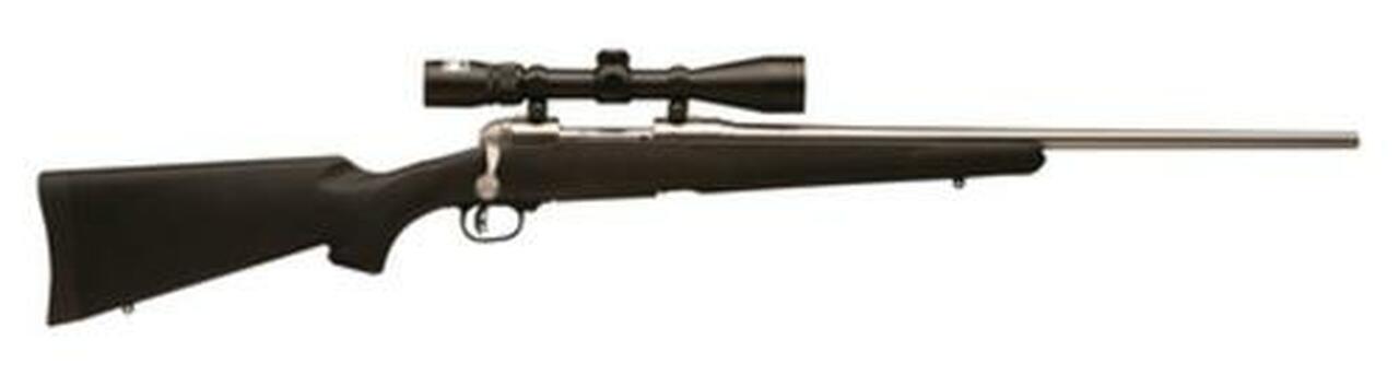 Savage 116 Trophy Hunter XP Bolt 338 WinMag 24" Barrel, Scope Black Synthetic Stock SS, 3rd