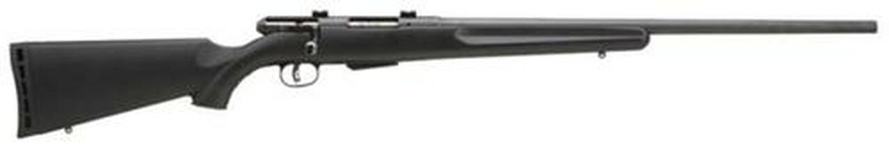Savage 25 Walking Varminter, 17 Hornet, 22" Barrel, Black Barrel and Action, Black Polymer Stock, 4Rd,