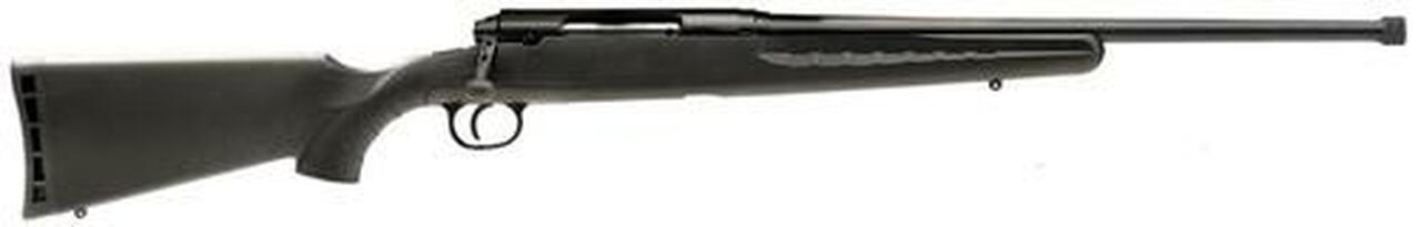 Savage Axis SR Bolt 223 Remington 20" Threaded Barrel, Black Synthetic Stock Black