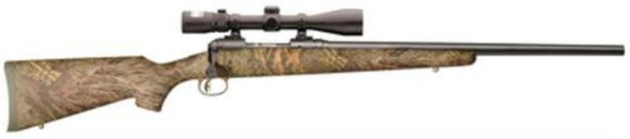 Savage 11 Trophy Predator Hunter 22-250 Rem 22" Barrel, Scope MOB Wood Stock Black, 4rd