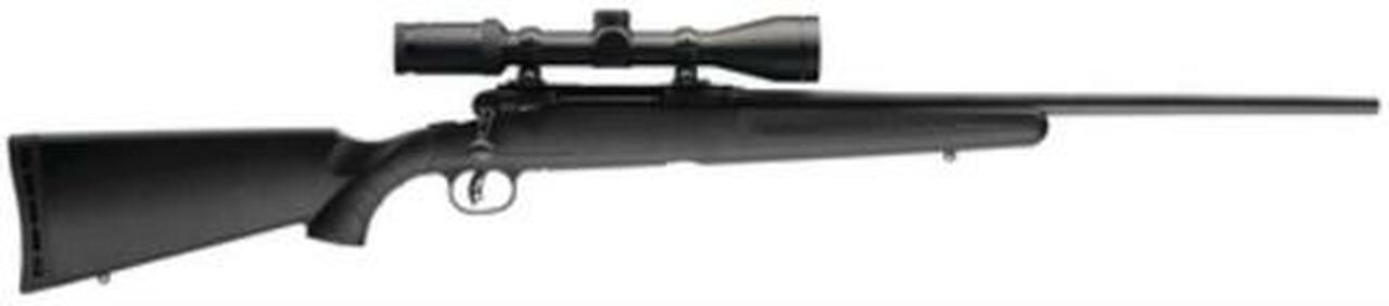 Savage Axis II XP, Weaver Kaspa Scope Bolt 243 Win 22" Barrel, Black Synthetic Stock, 4rd