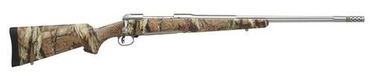 Savage 16 Weather Warrior Bear Hunter .338 Federal 23" SS Barrel Adjustable Muzzle Brake Camo 4 Rounds