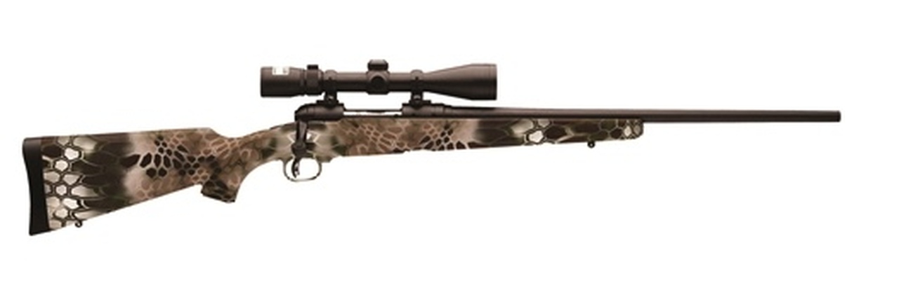 Savage Model 11 Trophy Predator Hunter 22-250 XP Kryptek Brush, Nikon 3-9x40 Scope Combo