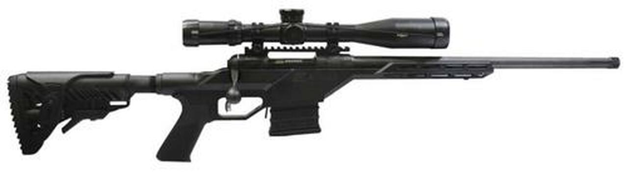 Savage 10BA Stealth .308 20" Threaded Barrel Monolithic Chassis Fab Defense GL-Shock Stock 10rd Mag
