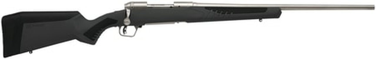 Savage 10/110 Storm 6.5x284 Norma, 24" Barrel, Stainless Steel,, , AccuFit Gray Stock, 4 rd