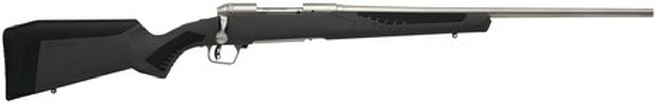 Savage 10/110 Storm 300 Win Mag, 24" Barrel, Stainless Steel,, , AccuFit Gray Stock, 3 rd
