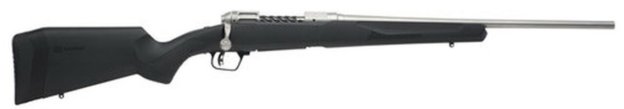 Savage 10/110 Lightweight Storm 223 Remington/5.56 NATO, 20" Barrel, Stainless Steel,, , Synthetic Black Stock, 4 rd
