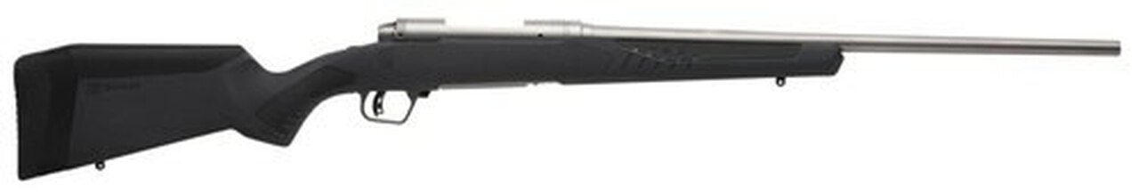 Savage 10/110 Storm 7mm-08 Remington, 22" Barrel, Stainless Steel,, , AccuFit Gray Stock, Left Hand, 4 rd