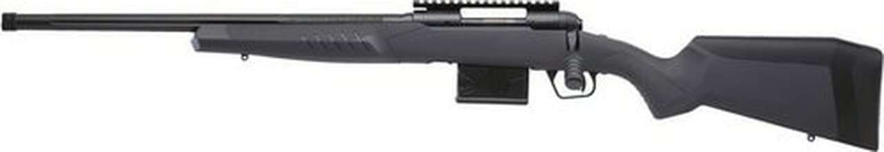 Savage 10/110 Tactical 6.5 Creedmoor, 24" Barrel, AccuFit Gray Stock, Left Hand, 10rd