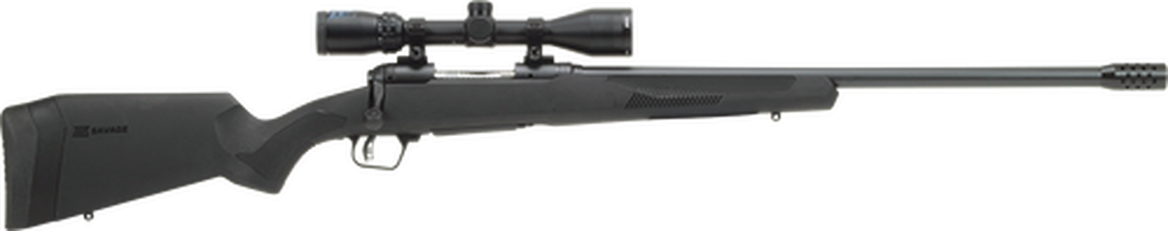 Savage 110 Engage Hunter, 450 BM, 22" Barrel, Black Color, Polymer Stock, 4Rd, Bushnell Engage 3-9x40 Scope,