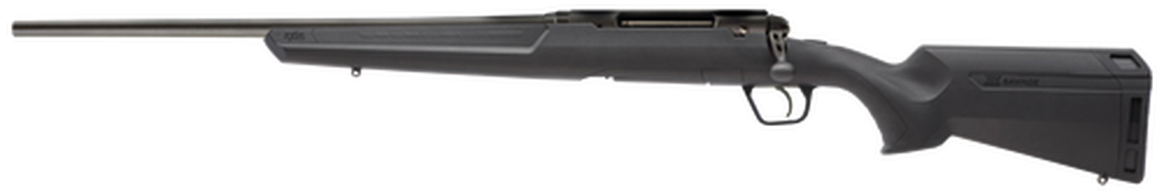 Savage Axis, 350 Legend, 18" Barrel, Black Color, Black Polymer Stock, Left Hand, 4Rd, Detachable Box Magazine