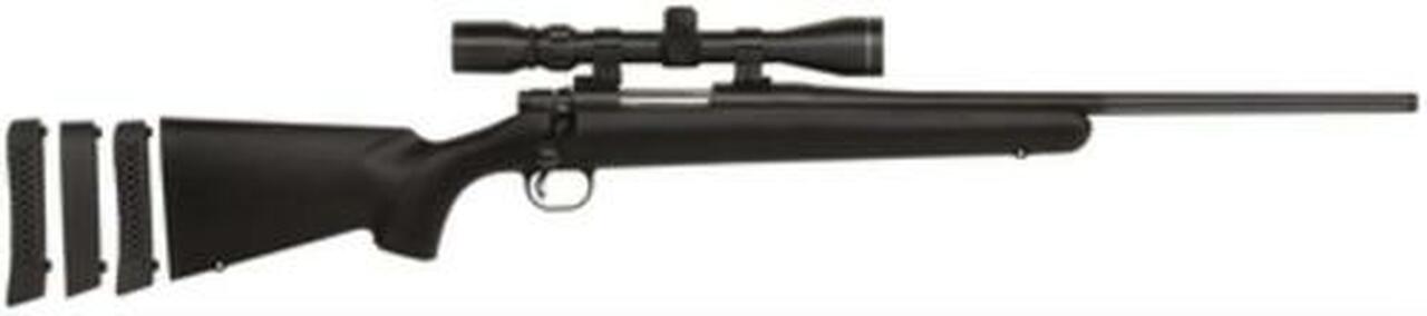 Mossberg Atr All Terrain Rifle Super Bantam .243 Winchester 20 Inch Fluted Barrel Matte Blue Finish Weaver-Style Base Black Synthetic Stock 3-9X40mm Riflescope 4 Round