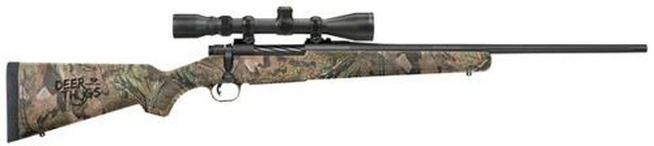 Mossberg Patriot Deer Thug Rifle, .30-06, 22" Fluted Barrel, 5rd,, 3-9x40, Adjustable Trigger