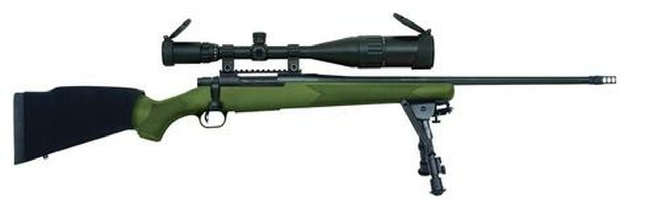 Mossberg Patriot Night Train Rifle OD Green / Matte Blued .308 Win, 22", 5rd