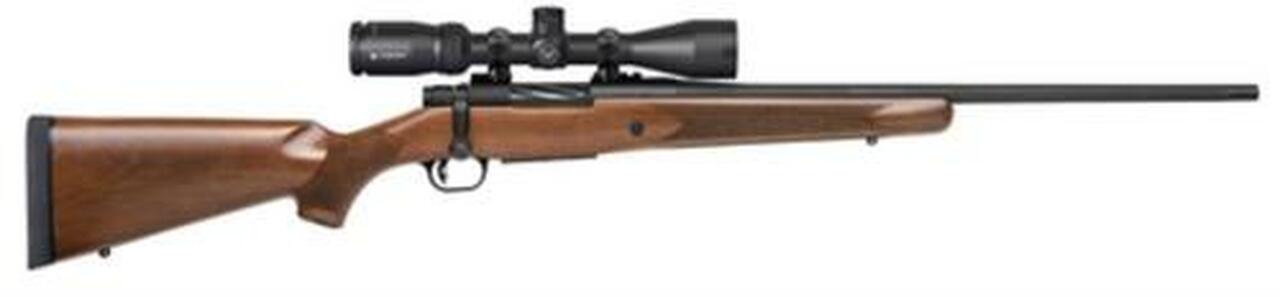 Mossberg Patriot With Vortex 3-9x40mm Riflescope .308 Winchester 22" Fluted Barrel Matte Blue Finish Walnut Stock 5rd