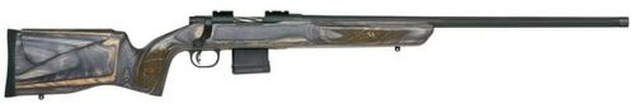 Mossberg MVP Varmint Bolt 204 Ruger 24" Barrel, Laminate Benchrest Gray Stock, Blued, 10rd