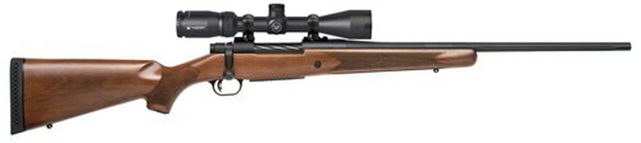 Mossberg Patriot Vortex .25-06 Rem, 22" Barrel, 3-9x40mm Vortex Crossfire II, Walnut Stock, Blued, 5rd