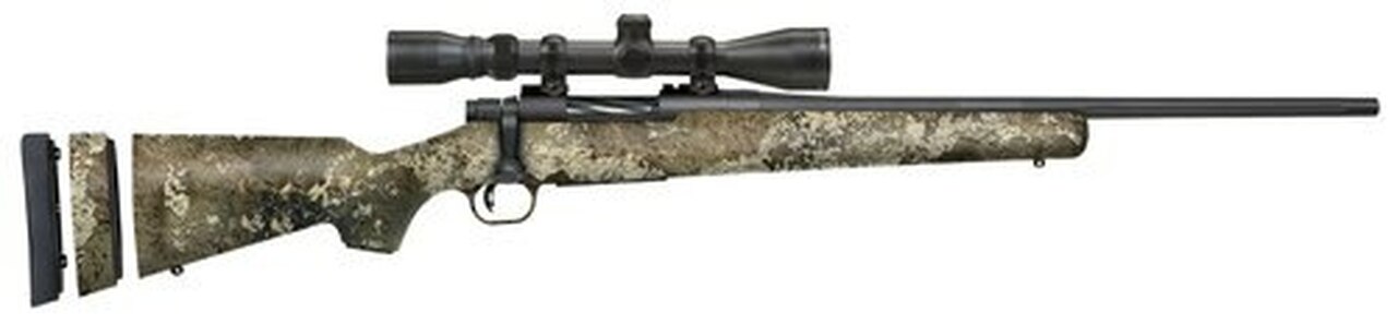 Mossberg Patriot Youth Super Bantam, .243 Win, 20", 5rd, 3-9x40mm, Natural Camo