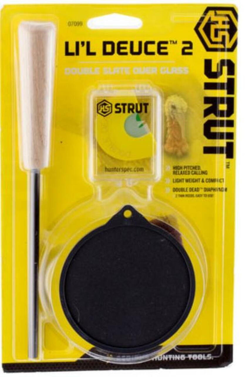 Hunters Specialties Lil Deuce 2 Double Slate Over Glas