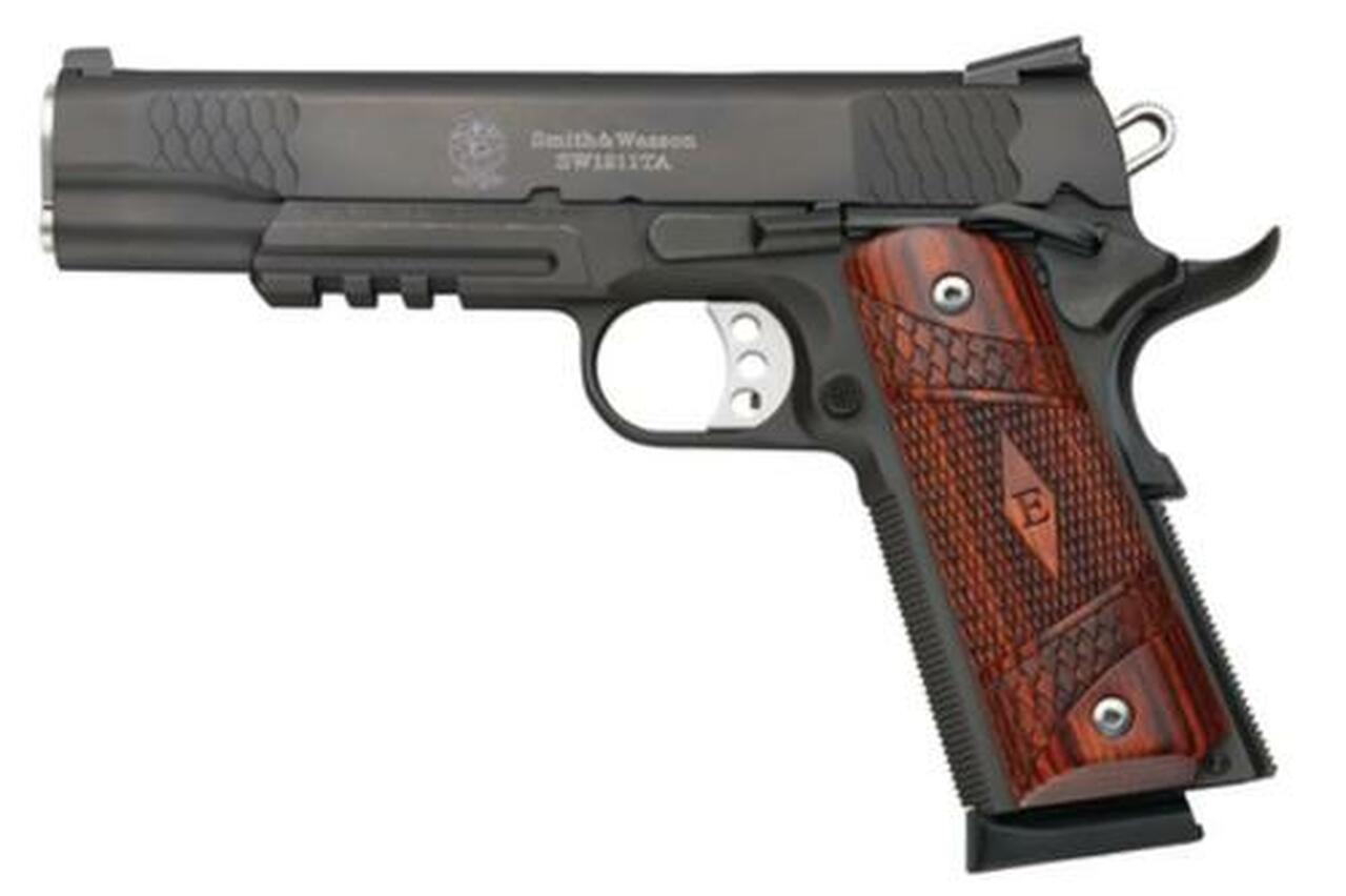 Smith &amp; Wesson SW1911TA, E-Series, Rail, Night Sights, 45 ACP