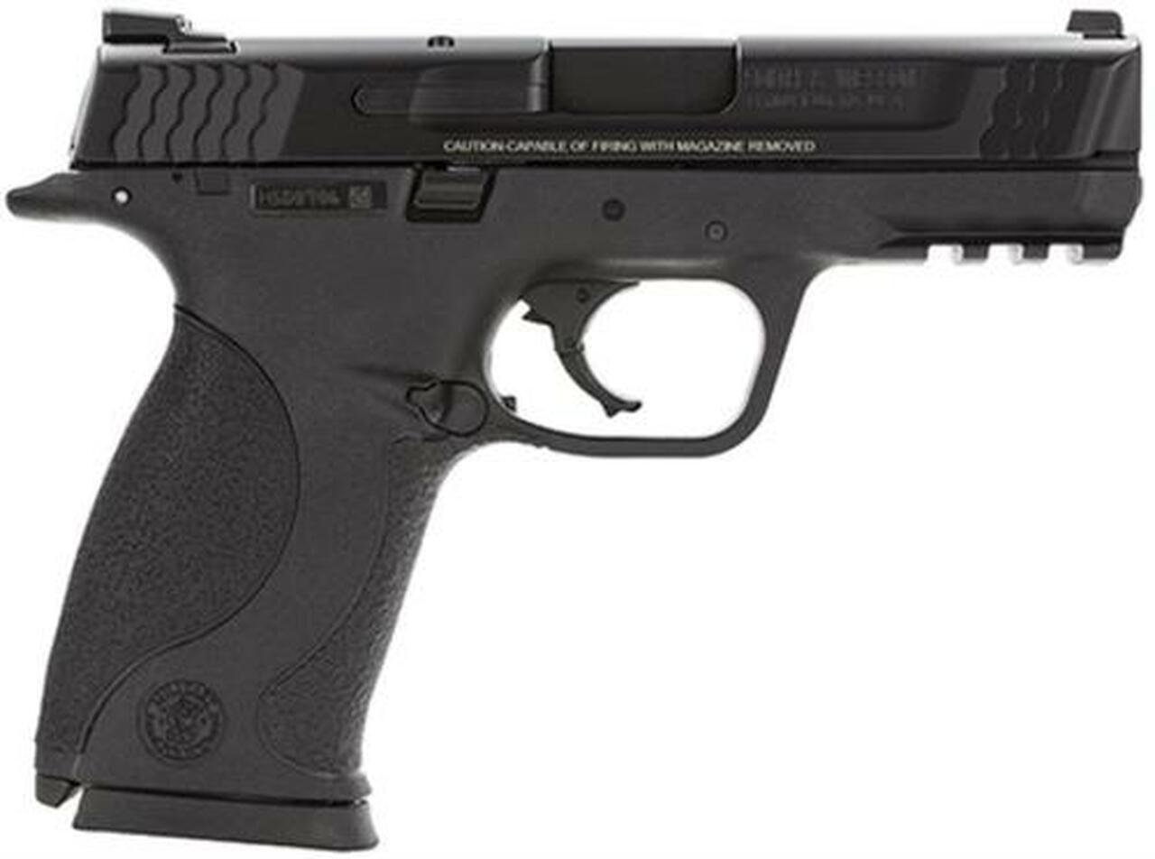 Smith &amp; Wesson M&amp;P 45 Double 45 ACP, 4.5", Black Interchangeable Backstrap Grip, Black Stainless Steel, *MA Compliant*, 10rd+1