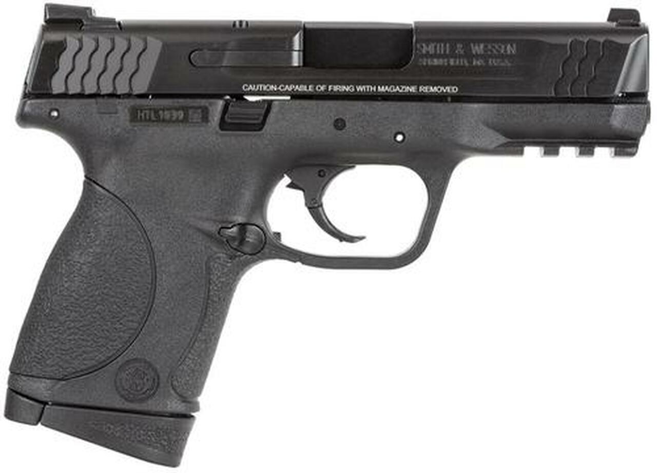 Smith &amp; Wesson M&amp;P Compact *MA Comp* 45 ACP 4" Barrel, No Mag Safety Poly Grip/Frame Black, 8rd