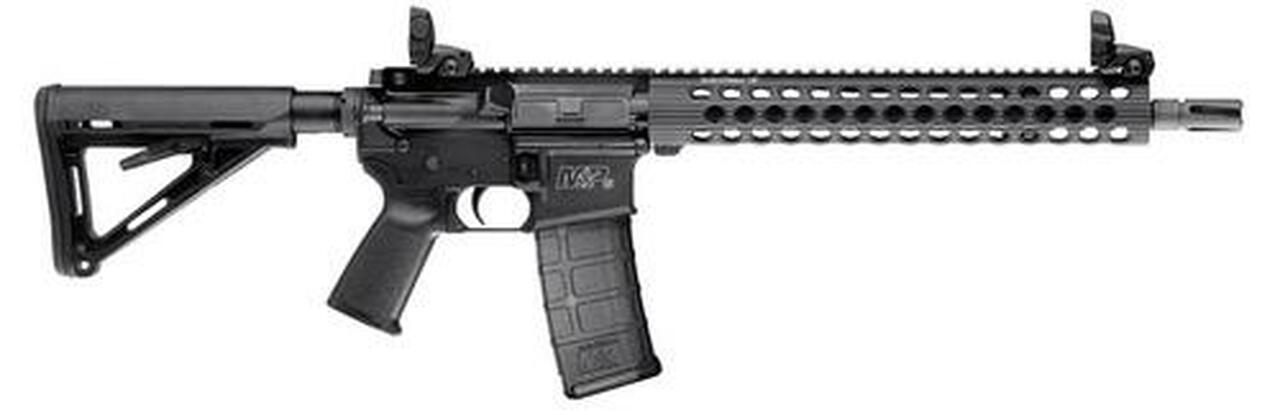 Smith &amp; Wesson M&amp;P 15TS 223/5.56 16" Barrel Troy MPX Extended Rail, 30 Rd Mag