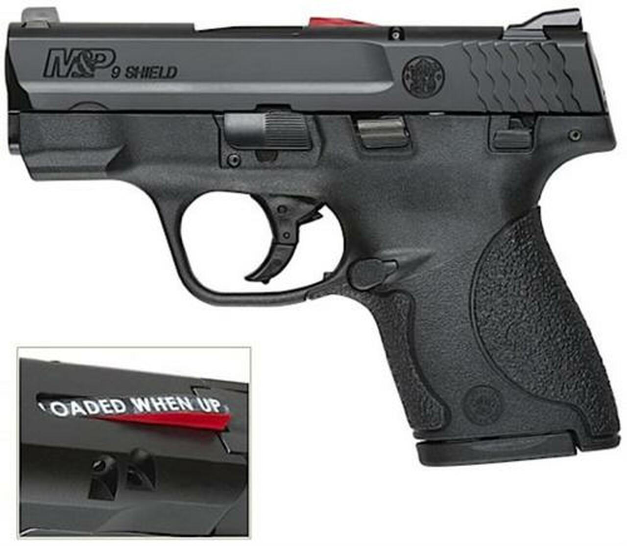 Smith & Wesson M&P9 Shield 3" Barrel CA Compliant Model, 7 and 8 Rnd Mag