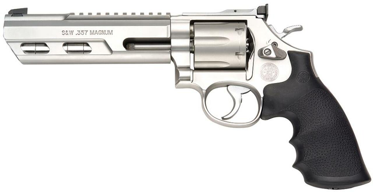 Smith & Wesson 686 Competitor Performance Center 357/38 6" Weighted Barrel Hogue Grip