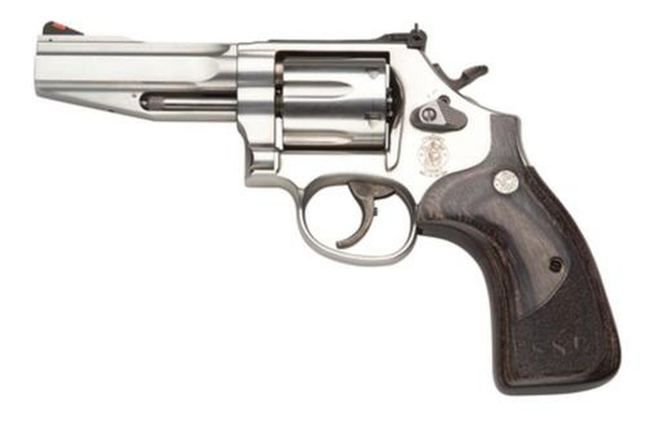 Smith &amp; Wesson 686 357 Mag, 4" Barrel, Adjustable Sights, Stainless Steel, 6rd
