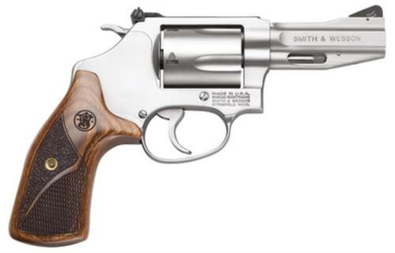 Smith &amp; Wesson 60 Pro Series 357 Magnum/.38 +P 3" Barrel Matte SS Laminate Wood Grip