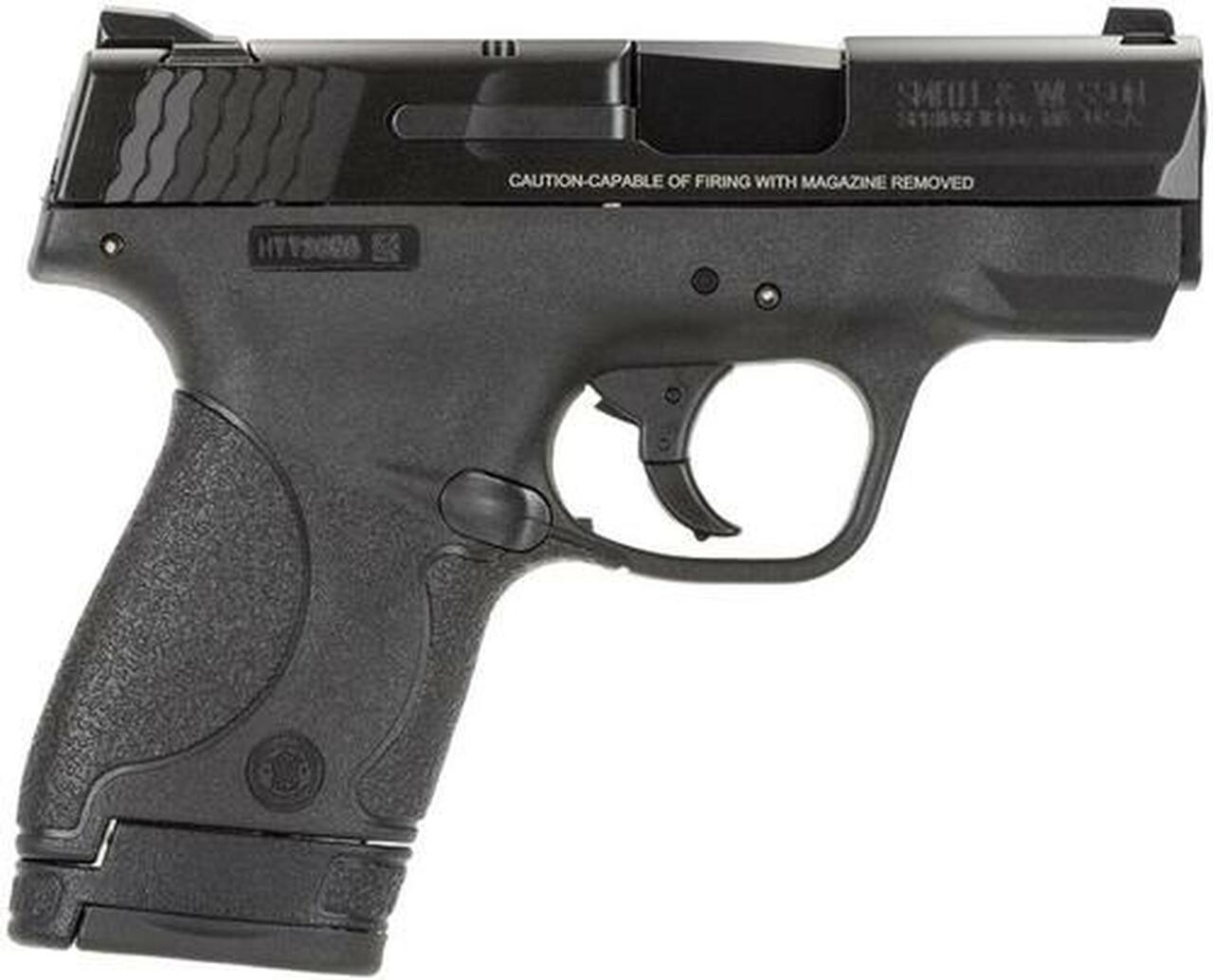 Smith & Wesson M&P Shield 9mm, 3" Barrel No Manual Safety, No Mag Safety, 7rd & 8rd Mag