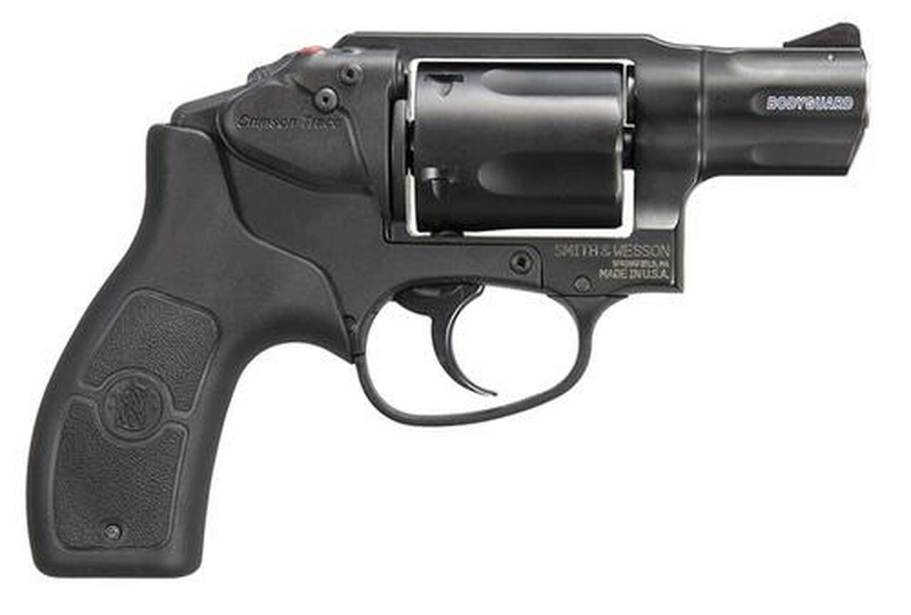 Smith & Wesson M&P Bodyguard 38, Integrated Crimson Trace Laser .38 Special +P, 1.9" Barrel, Black