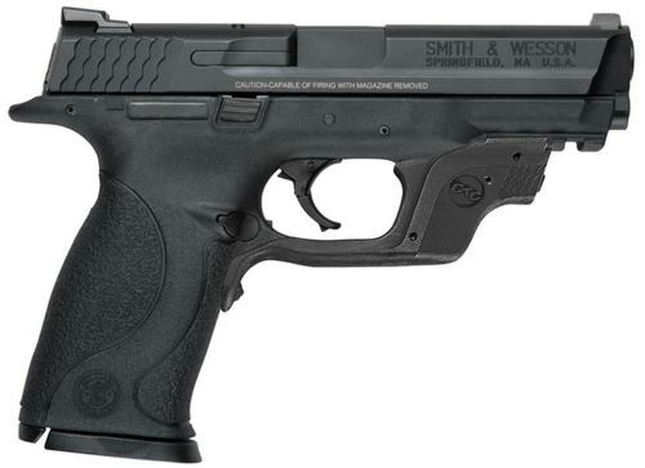 Smith &amp; Wesson M&amp;P40, 4.25", 15rd, Crimson Trace Green Laserguard