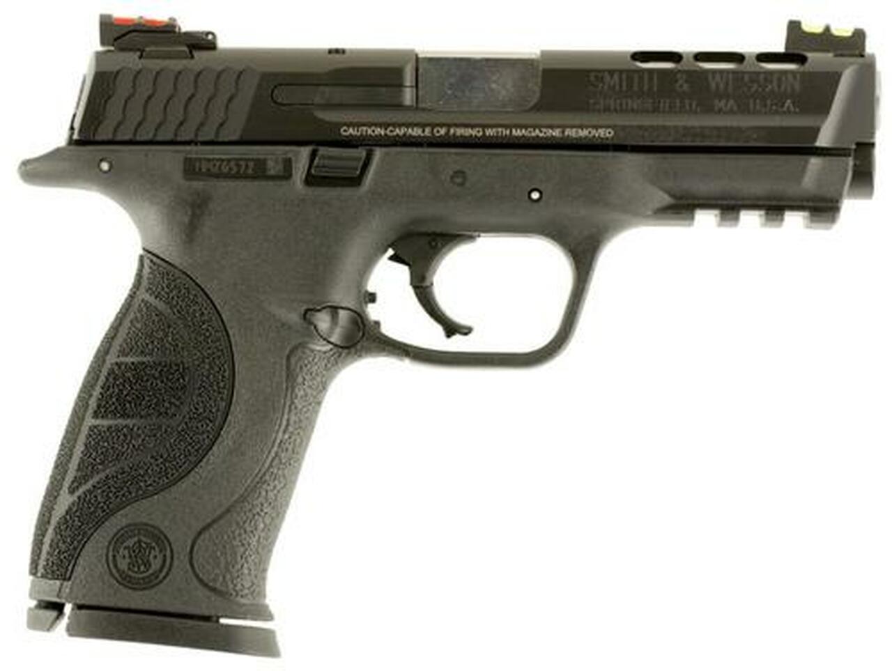 Smith & Wesson M&P40 .40 S&W, 4.25", 15rd, Ported, Fiber Optic Sights