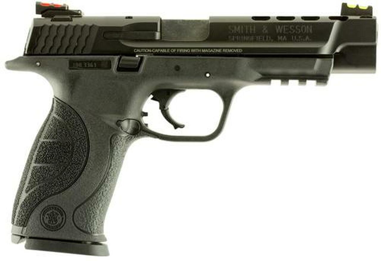 Smith & Wesson M&P40 .40 S&W, 5", 15rd, Ported, Fiber Optic Sights