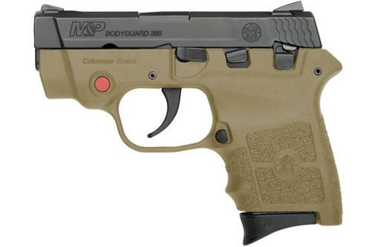Smith &amp; Wesson M&amp;P Bodyguard .380 ACP,, , Laser, Flat Dark Earth, 6 rd