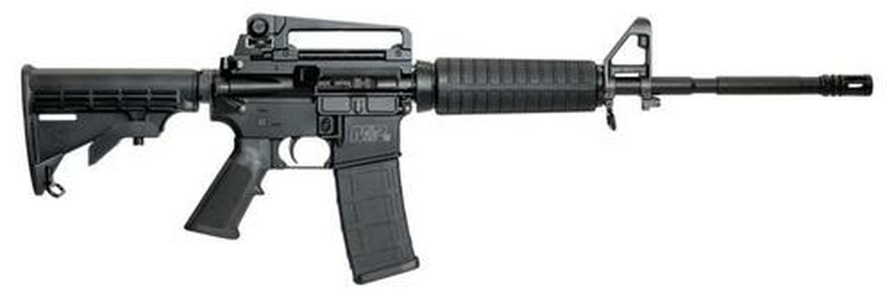 Smith &amp; Wesson MP15 Tactical 5.56/223, 16" Chrome Lined Barrel, 1/7 Twist, Detachable Rear Sight, 30rd