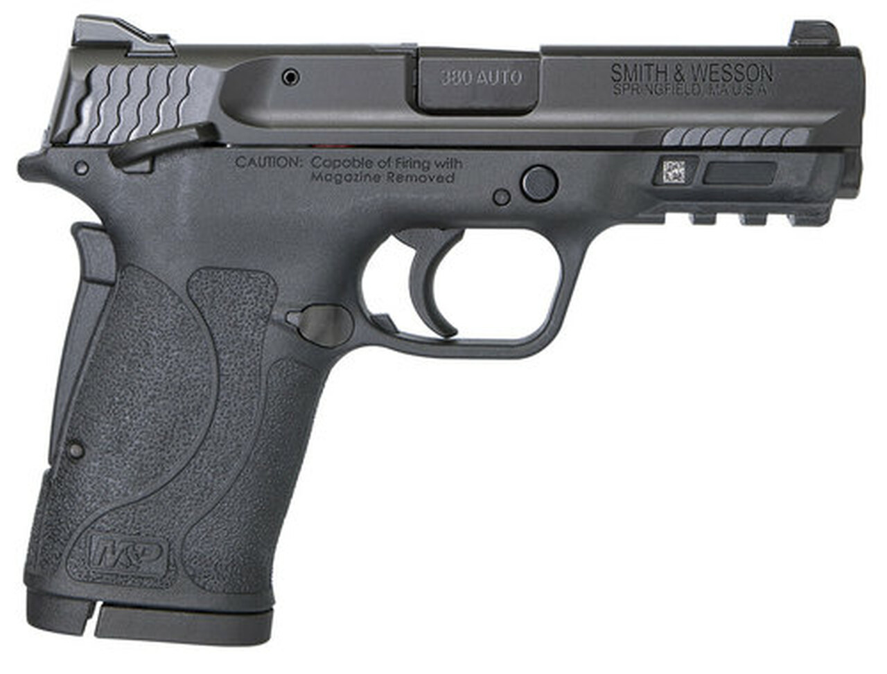 Smith & Wesson M&P Shield EZ .380 ACP, 3.6" Barrel, Adj Rear Sight, Manual Safety, 8rd