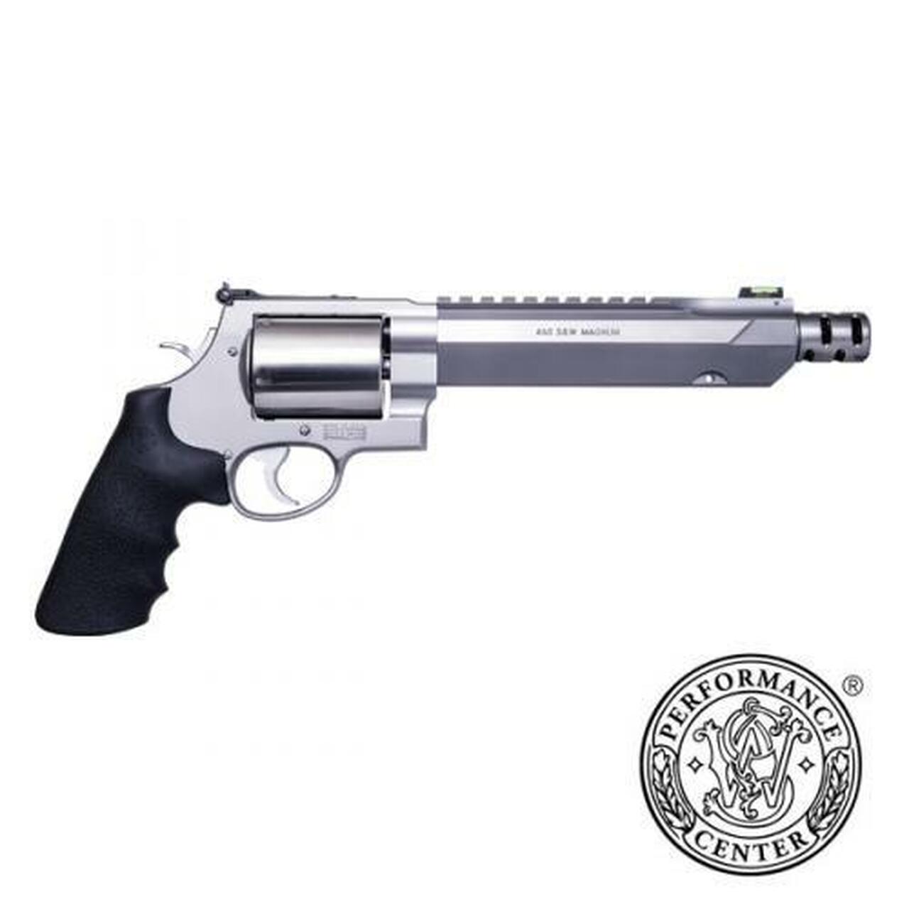 Smith &amp; Wesson 460 Performance Center .460 S&amp;W Mag, 7.5" Barrel, Rubber Grips, Muzzle Brake