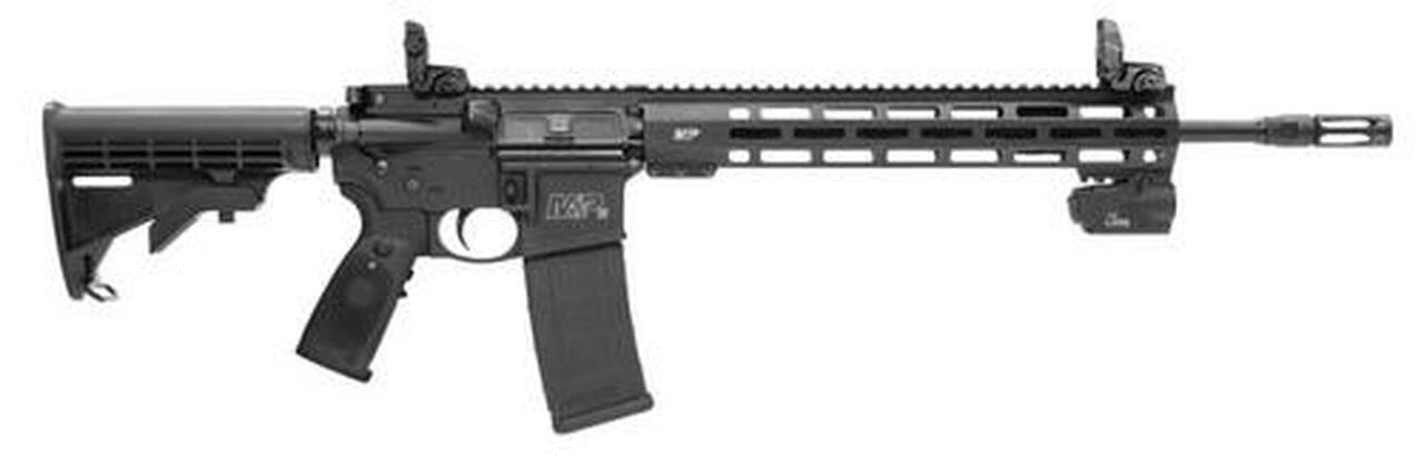 Smith &amp; Wesson M&amp;P15 Tactical, .223/5.56, 16", 30rd, Crimson TraceLiNQ Laser