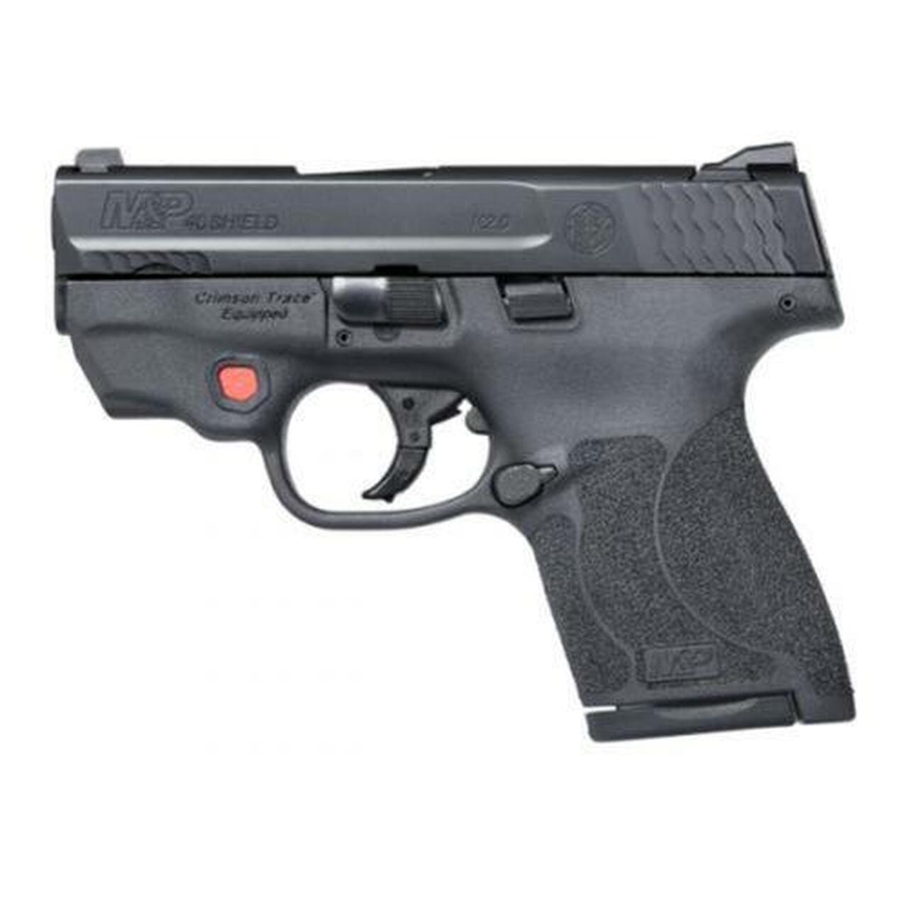 Smith & Wesson M&P Shield M2.040 S&W, Integrated Crimson Trace Laser, 3.1", 6/7rd, NO THUMB SAFETY