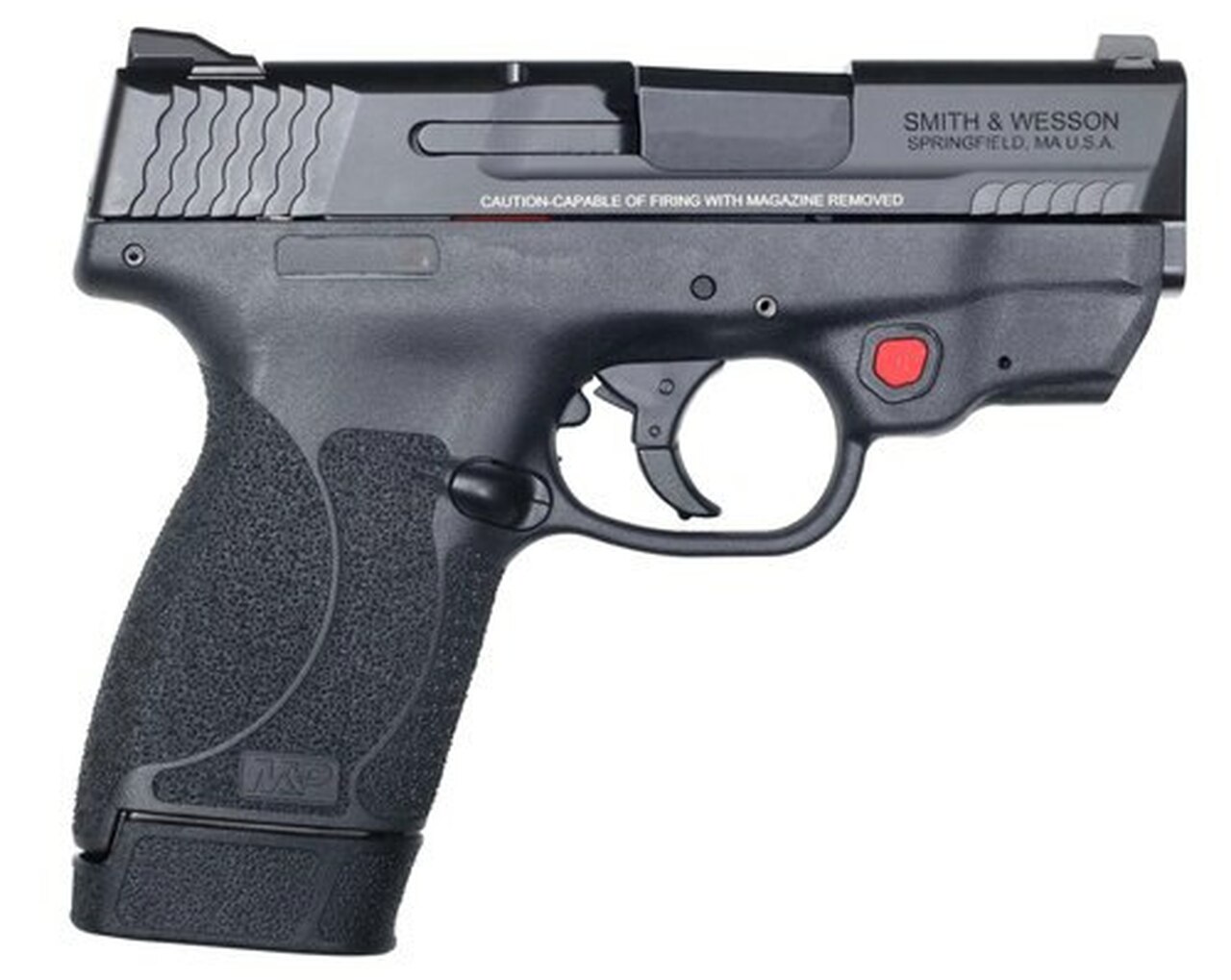 Smith &amp; Wesson M&amp;P Shield M2.0 45 ACP, 3.3", Crimson Trace Red,7rd