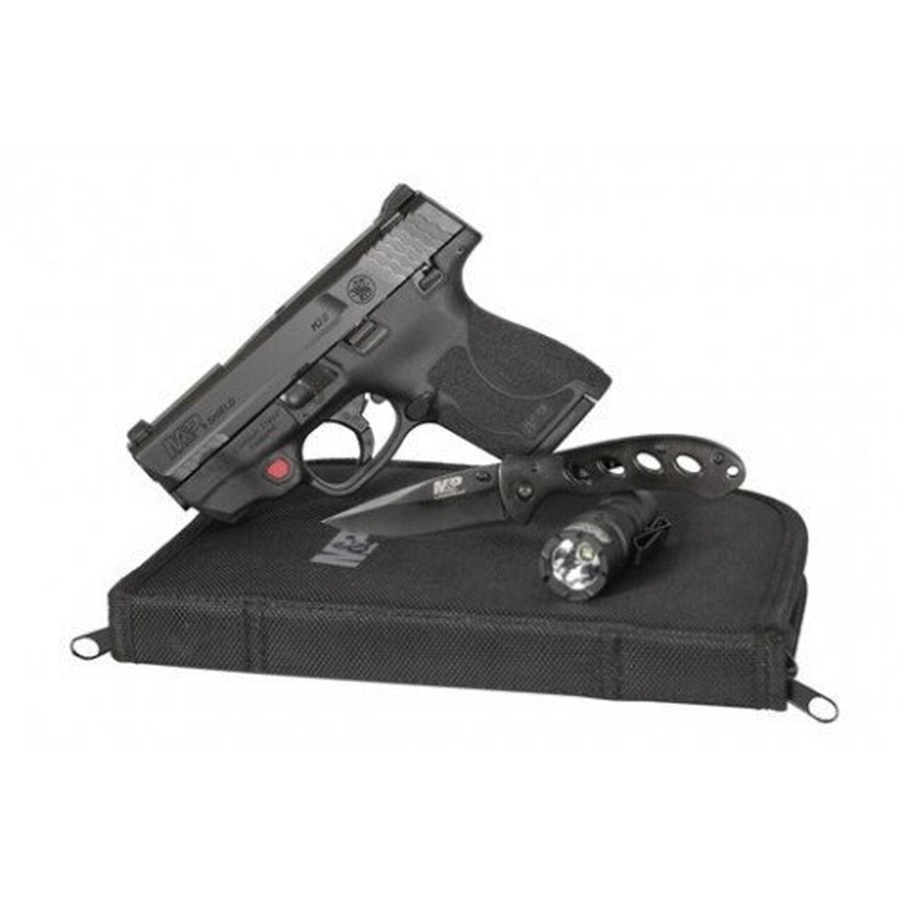Smith &amp; Wesson M&amp;P Shield M2.0 EDC Range Kit, 9mm, 3.1", Crimson Trace, 8rd