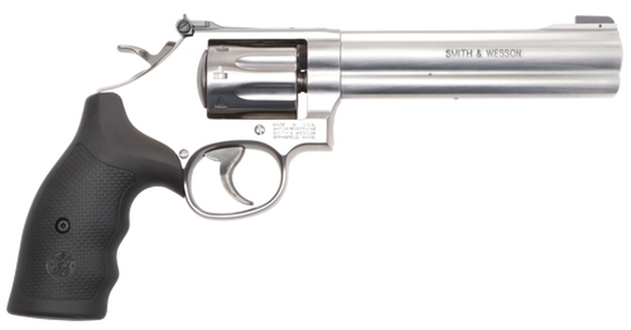 Smith &amp; Wesson 648 22 WMR, 6" Barrel, Stainless, 8rd