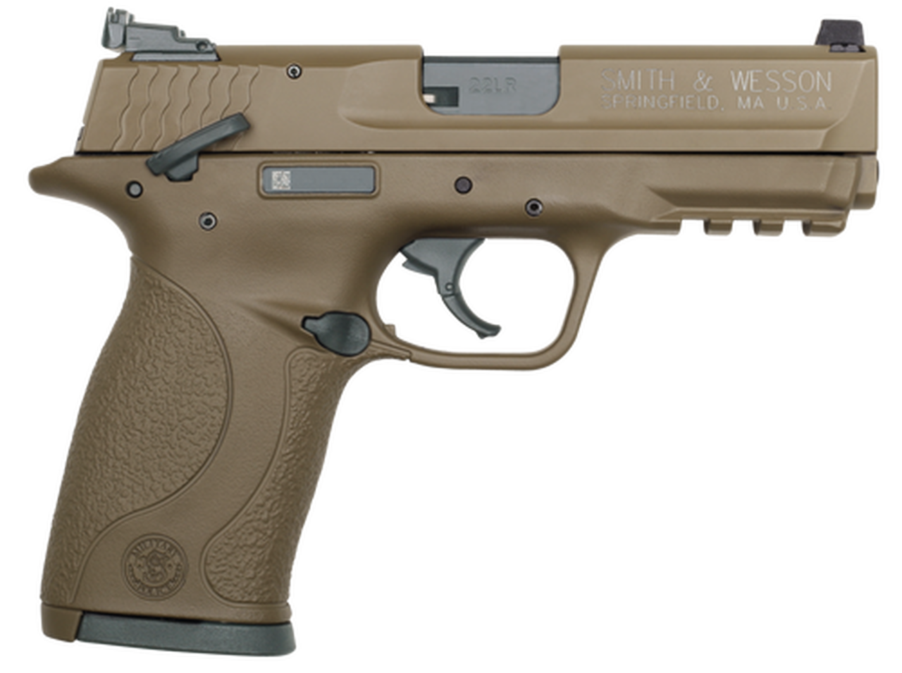 Smith & Wesson M&P 22 Compact 22 LR, 3.6", 10rd, Flat Dark Earth