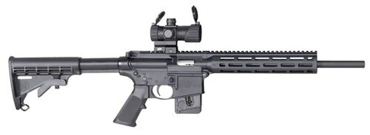 Smith & Wesson M&P15-22 Sport Optic Ready *CA Compliant* 22LR, 16.5" Barrel, Fixed Stock, Black, 10rd